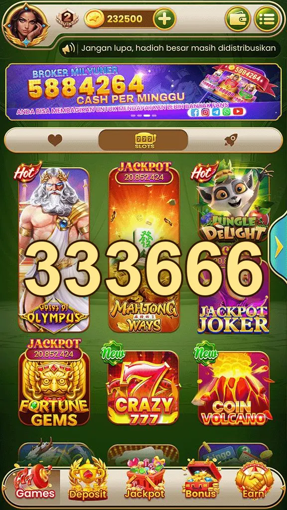 333666 Masuk